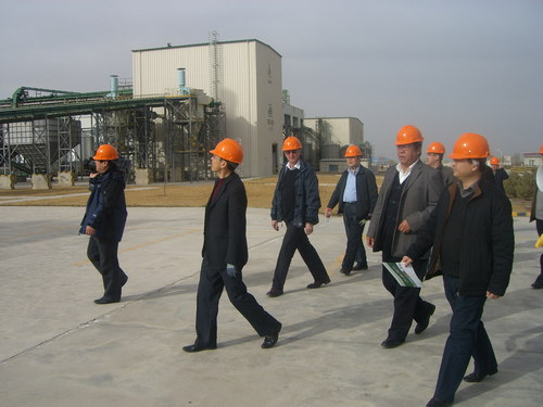 國家農(nóng)業(yè)部、財政部以及甘肅省農(nóng)業(yè)廳、財政廳等領(lǐng)導(dǎo)到公司考察調(diào)研